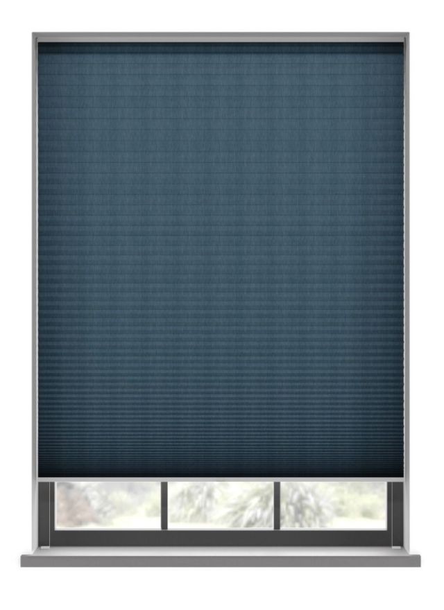 Blenheim Blackout Indigo Honeycomb Blind