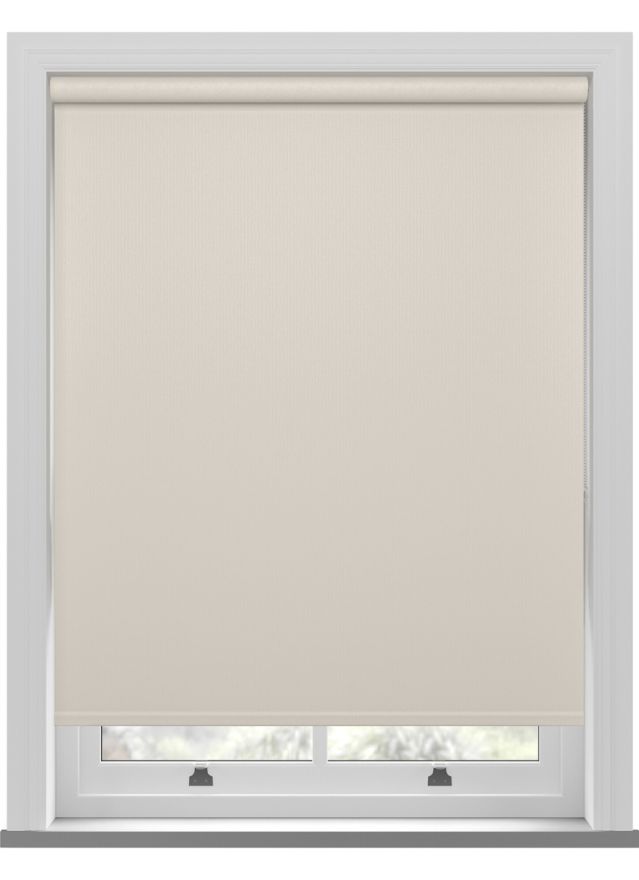 Soft Beige Blackout Roller Blind