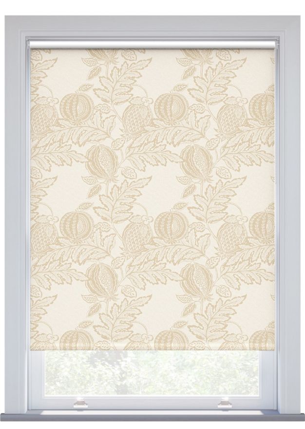 JL x Sanderson Cantaloupe Blackout, Almond Roller Blind