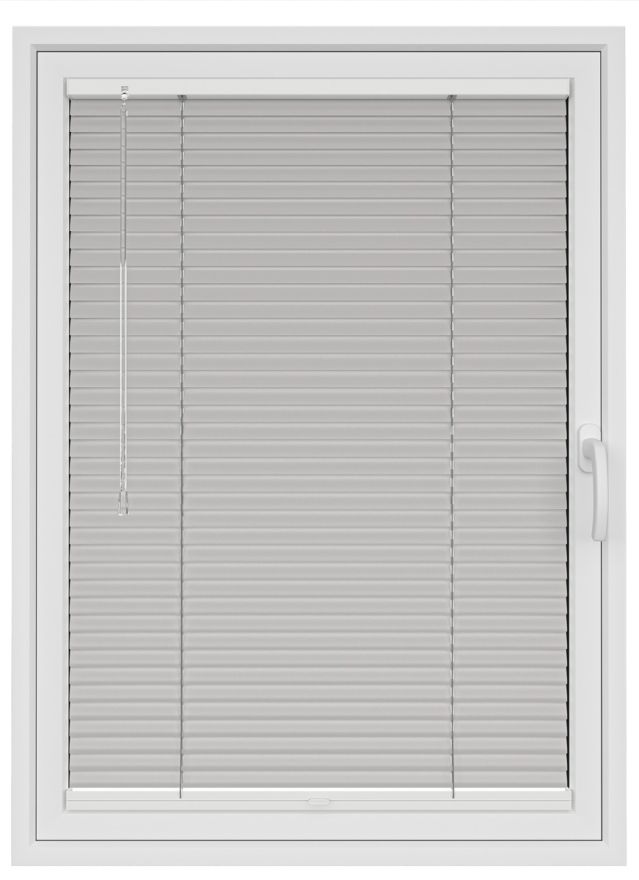 25mm Matt White Stick Fit Blind