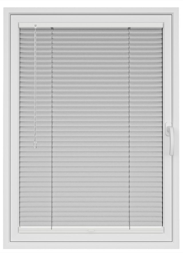 25mm Pearl White Stick Fit Blind