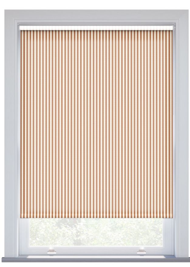 JL x Sanderson Pinetum, Rowan Berry Roller Blind