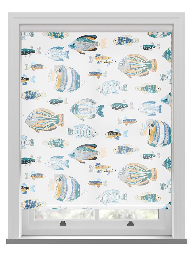 John Lewis Tropical Fish Roller Blind