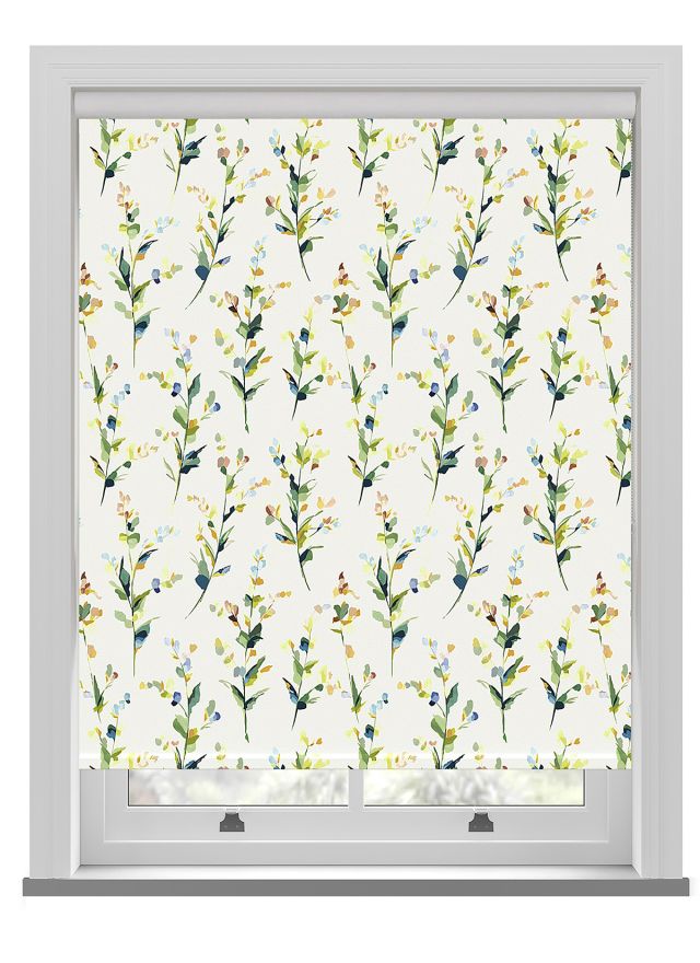 John Lewis Wildflower Sprigs Blackout Roller Blind