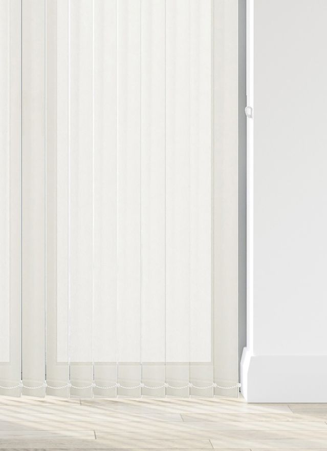 Sheer White Vertical Blind