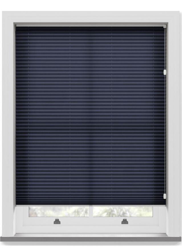 Kana Navy Blue Pleated Blind