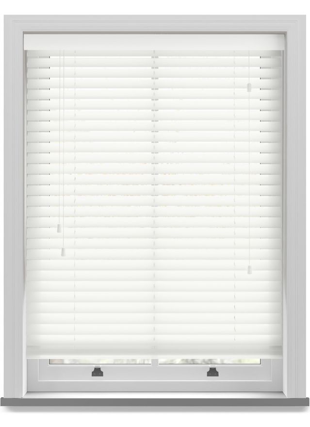 Premium Soft White Basswood Blind