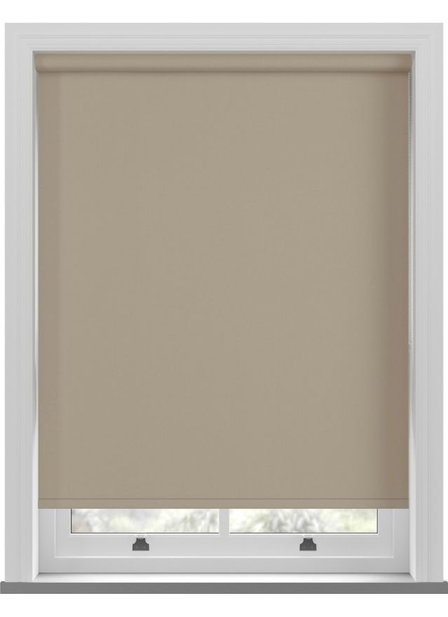 Bella Hessian Electric Roller Blind