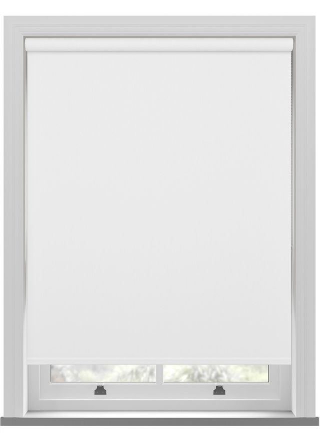 Classic White Blackout Roller Blind