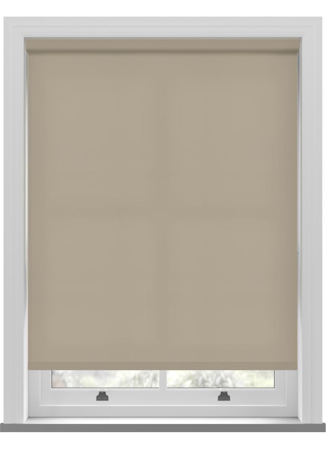 Splash Hessian Roller Blind