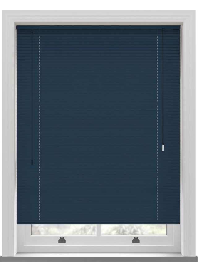 25mm Navy Aluminium Blind