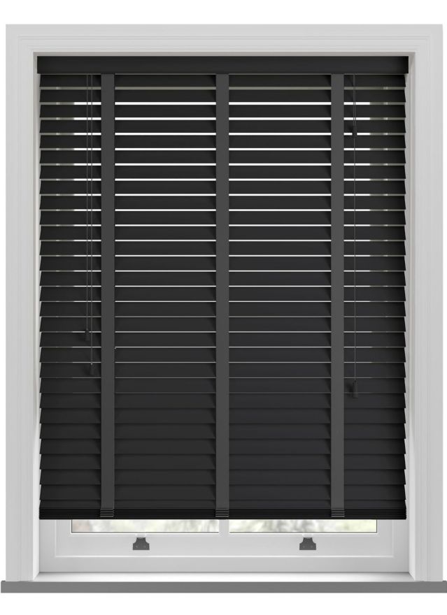 Carbon Taped Real Wood Blind